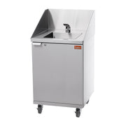 Autonomous 24" Hand Wash Station, Hot Water, Automatic Faucet